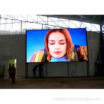 External Full Color Electronic Visual Large LED Screens Dis